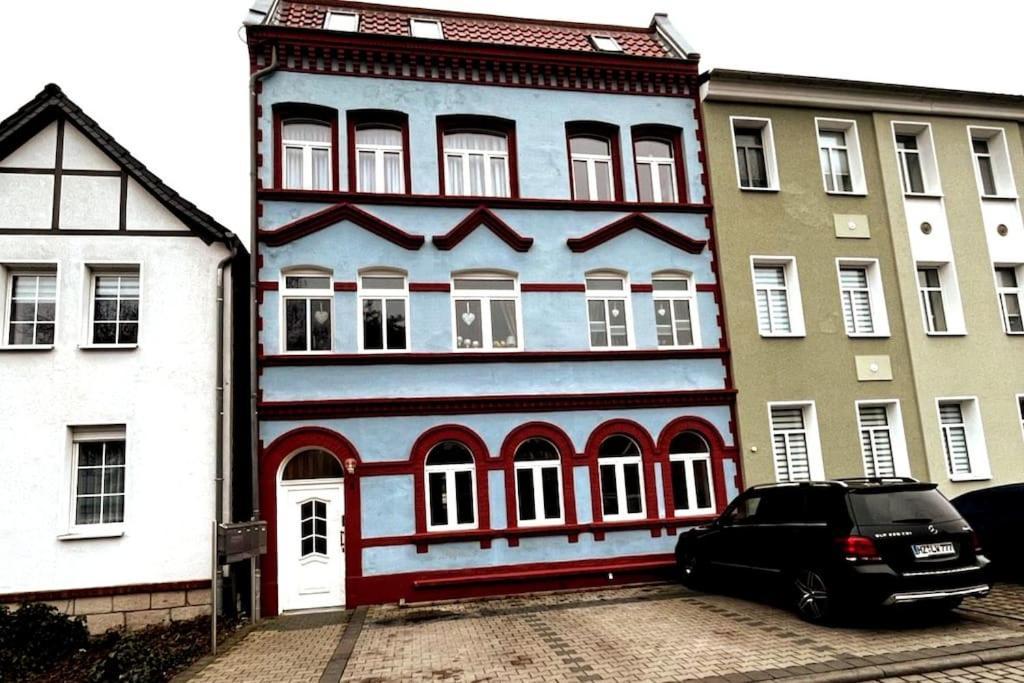 Apartment Fuer Bis Zu 7 Personen Mit Balkon Halberstadt Bagian luar foto